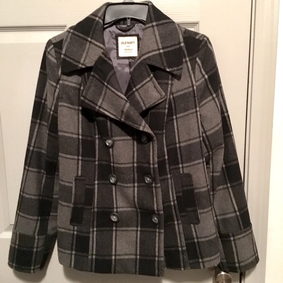 Old navy plaid jacket. - Picture 2 of 5